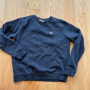 Fila Men's Dark Gray Crewneck Sweater